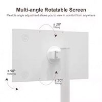 Fournisseur vérifié 21.5 - Tablette mobile, Smart TV avec écran tactile et roulettes, TV portable pour jeux LCD