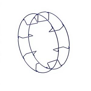 Distributeur et support de bobine de fil galvanisé robuste conçus pour l'enroulement de câble industriel et une utilisation à long terme sans rouille - Product Image 1