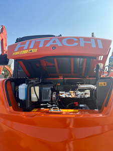 Excavadora de cadenas Hitachi ZX65 original de segunda mano, excavadora hidráulica pequeña de 6.5 toneladas con pocas horas de trabajo y en excelentes condiciones - Product Image 2