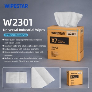 X7 trắng xanh công nghiệp lau vải máy công cụ phần cứng vòng bi tự động sửa chữa nhiệm vụ nặng nề dầu công nghiệp lau Jumbo CuộN - Product Image 6