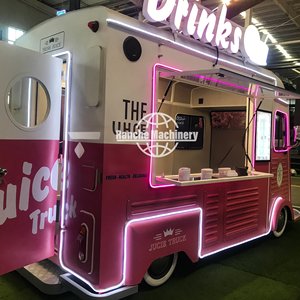 Carrito de Venta Ambulante Personalizado, Camiones de Comida Rápida con Freidora, Remolque de Comida Callejera con Equipamiento de Cocina Completo, Camión de Comida para Papas Asadas - Product Image 3