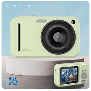 מצלמה דיגיטלית Full HD לילדים, תלמידים ומתחילים, מסך 2.4 אינץ', 48 מגה פיקסל, זום X16, פוקוס אוטומטי, פלאש, תמיכה בכרטיס SD, צילום וידאו - Product Image 5