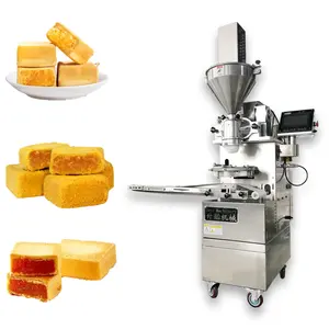 Multi function Touch Screen Control Multifunction Filling Cake Making Machine Pineapple Cake Making Machine