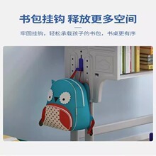 ตะขอแขวนโต๊ะพลาสติกแบบเดี่ยวสำหรับโต๊ะเรียน รับน้ำหนักได้สูงสุด 1 กก. - Product Image 3