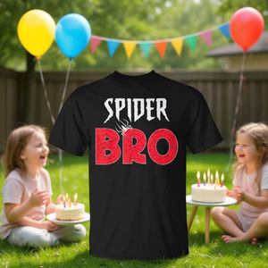 Camiseta Spider Bro para cumpleaños, ropa familiar a juego - Product Image 3