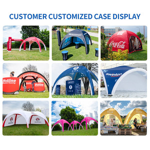 Tienda de araña inflable de 4 y 6 patas personalizada/tienda inflable de cúpula publicitaria/estación inflable para eventos a la venta - Product Image 5