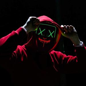 2019 <span class=keywords><strong>Amazon</strong></span> Spot Sale Fancy Purge Neon <span class=keywords><strong>Halloween</strong></span> Led Mask Rave EL Wire Mask para fiesta - Product Image 5