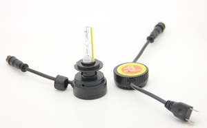 nueva integrado lámpara de xenón 45W Ángulo de haz de 180 con ventilador 2000lm amarillo y blanco H4 luz alta Y bajo led faro - Product Image 2