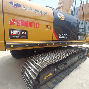 Excavatrice Caterpillar CAT320D 320C 320b 320dl 320bl d'occasion, poids opérationnel de 20930 kg, moteur Caterpillar C6.4 ACERT, capacité de 0,9 m³ - Product Image 4