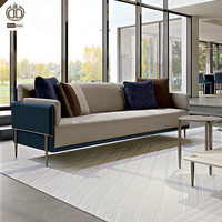 Tissu de haute qualité meubles modernes Foshan Itlain Villa canapé ensemble de meubles de luxe canapé ensemble