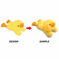 Fournisseur de jouets en peluche ODM à faible MOQ : Créez vos propres animaux en peluche de haute qualité avec des formes, couleurs et tissus personnalisés