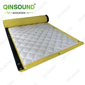 Acoustic Sound Barrier Fence For Soundproof And Acoustical Fencing And Scaffolding For Office