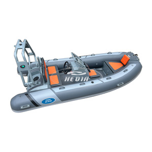 Gommone in Alluminio e PVC da 390 cm (13ft) per Sci Nautico, Capacità <span class=keywords><strong>5</strong></span> Persone, per Laghi e Fiumi - Product Image 4