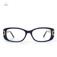 Gafas Ópticas de Acetato de Lujo para Hombre, Diseño de Marca Original, Estilo 2025