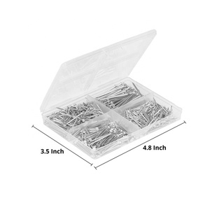 Attaches en acier inoxydable et au carbone, clous à <span class=keywords><strong>fil</strong></span> commun en <span class=keywords><strong>fer</strong></span> galvanisé, au béton, plaqué zinc - Product Image 3