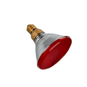 Par38 Lamp Red Color Infrared Heat Lamp 100w 150w And 175w For Poultry Farm Chicken Lamp