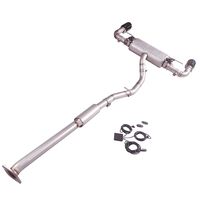 Convient pour Subaru Brz Toyota Gt86Scion Fr-S Toyota 86 2013 2.0L Kit de tuyau de silencieux d'échappement universel