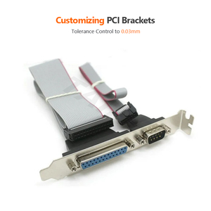 Tùy chỉnh chính xác dập điện tử thành phần kim loại SPCC PCI PCI-E PCIE khe cắm bảng điều khiển khung bìa với lỗ - Product Image 6