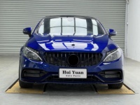 Pièces automobiles Pare-chocs avant Bodykit pour Benz Classe C W205 Coupé 2015-2023 Mise à niveau C43 C63 AMG Pare-chocs avant arrière Capot moteur Ailes