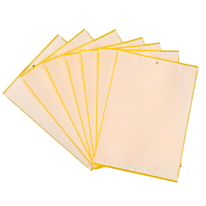 กับดักเหนียวแบบใช้แล้วทิ้งที่เป็นมิตรกับสิ่งแวดล้อมสีเหลืองสองด้านแข็ง10แพ็กสำหรับ<span class=keywords><strong>มด</strong></span> - Product Image 4