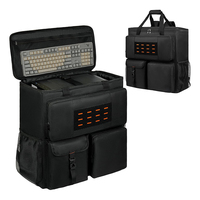 Desktop Tower Large Carrying Case PC Travel Case Backpack for Desktop Computer Portable Tower Bag with Adjustable Straps