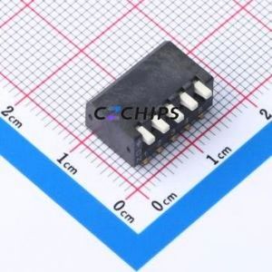 DSPV05LSGET DIP Switch SMD-10P,14.1x9mm Switch ( Number of Switch Sections: 5 )( Lead Spacing: 2.54mm ) - Product Image 1