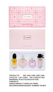 Set de Regalo Premium 4 en 1 de Descubrimiento de Fragancias, Elegante Colección de Perfumes en Miniatura Florales y Orientales para Ella, en una Exquisita Caja de Belleza - Product Image 3