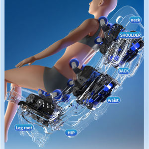 2026 Smart AI Voice 4D Chair <b>Zero</b> <b>Gravity</b> <b>Recliner</b> with Airbags Foot and Calf Heating Home Chair - Product Image 4