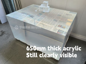 Qiankai Moderne Stijl Aangepast Ontwerp Onderwater Acryl Tunnel Aquaria Bouw Van Mega Oceaan Aquaria - Product Image 4