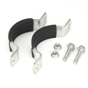Vente en gros de colliers de serrage en cuivre pour montage mural et au plafond en acier pour installation de tuyaux - Product Image 4