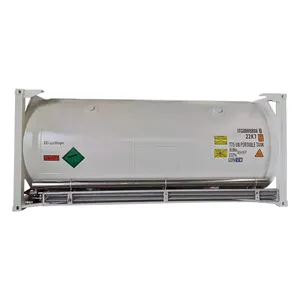 Factory Price Customized Design 20Ft Liquid Nitrogen Gas Container Iso Tank