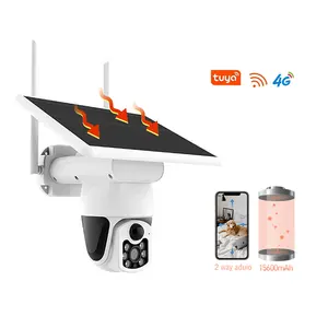 360 Kamera-E, коммерческая Wi-Fi, обнаружение движения, на солнечной энергии, с низким энергопотреблением, Wi-Fi, система оповещения, Ptz-камера для Gate Tuya