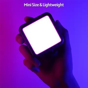 <span class=keywords><strong>Ulanzi</strong></span> <span class=keywords><strong>VL49</strong></span>ไฟวิดีโอ LED สี RGB 2500K-9000K 800LUX แม่เหล็กกรอกข้อมูลขนาดมินิ3ช่องไฟกล้องประเภท C 2000mAh - Product Image 4