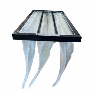 Filtre à poche plissé pour unité de traitement d'air HVAC, prix d'usine - Product Image 5