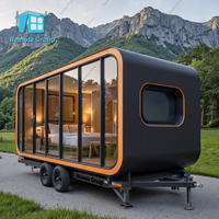 Casa Contenedor Remota, Casas Prefabricadas, Mini Casa Portátil, Cabaña Apple, Casa Modular, Dormitorios Móviles, Espacio para Dormir y Vivir