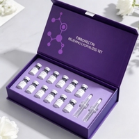 Kit de flacons de peptides avec logo personnalisé, 5 flacons de 2 ml/3 ml/5 ml/10 ml avec étiquettes