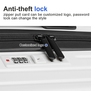 Tas Koper Perjalanan PC Carry-On dengan Cetak Kustom, Dilengkapi Tempat Cangkir dan Ponsel, Tahan Lama, Ringan, dan Beroda - Product Image 6