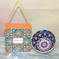 Services de table en porcelaine de style bohème, bols et assiettes en plusieurs combinaisons, pour cadeaux d'affaires, écologiques, en stock