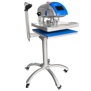 CYB2-N (With Laser) Flatbed Printer New Replaceable Automatic <b>Swing</b>-away Heat Press Machine 16x20" Laser Garment - Product Image 2