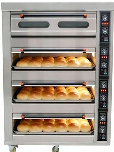 Four à sole en acier inoxydable robuste – Équipement professionnel pour la cuisson <span class=keywords><strong>de</strong></span> pizzas et <span class=keywords><strong>de</strong></span> pains - Product Image 6