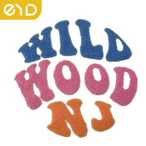 Eyd Tùy Chỉnh Chenille Thêu Logo Đầy Màu Sắc Rhinestone Thăng Hoa Giấy Truyền Nhiệt Sắt Trên Hat Các Bản Vá Lỗi Cho Trucker Hat - Product Image 5