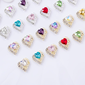 Colorido 3D Nail Art Charms Love Crystal para <span class=keywords><strong>uñas</strong></span> acrílicas Mujeres Niñas Día de la madre de San Valentín - Product Image 3