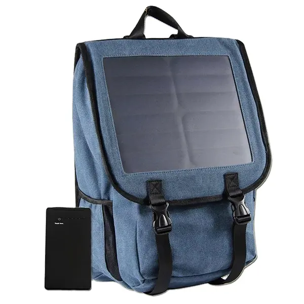 Backpack with phone charger