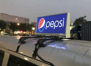 Pantalla LED Publicitaria para Techo de Taxi, P3 a Todo Color, Doble Cara, Impermeable IP65, para Exteriores - Product Image 6