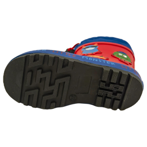 Enfants de haute qualité conception monstre lumineux chaussures d'eau imperméables personnalisé pas cher décontracté chaud doublure bottes de pluie en caoutchouc - Product Image 5