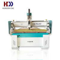 Routeur CNC 4 axes HONGDA pour la découpe du bois, machine de gravure 3D, machine de fraisage CNC pour le travail du bois, prix du routeur CNC 1325