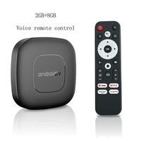 ATV Android 13 T1 TV BOX Dual Wifi BT5.0 Allwinner H313 Dengan Asisten Suara Aplikasi TV Quad Core Cortex A53 Mendukung Video 8K 4K