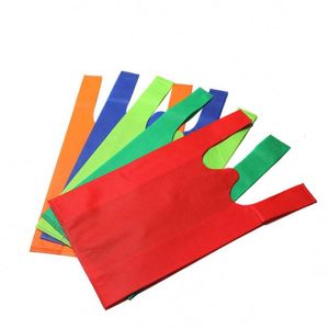 Sacs de courses en non-tissé imprimés, sacs fourre-tout avec logo personnalisé pour des courses pratiques - Product Image 2