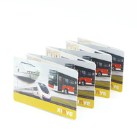 Échantillon gratuit de papier enduit sans contact 13,56 MHz MIFARE Plus EV1/EV2 2K RFID Smart City E-Card pour la collecte électronique des péages