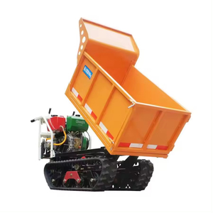 300kg 500kg <b>Tracked</b> Machine Crawler <b>Dumper</b> Machine <b>Tracked</b> Mini <b>Dumper</b> for Sale - Product Image 4
